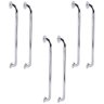 Barra de Apoio 70cm Inox Kit 6 Unidades Deficiente Criança Idoso Gestante Acessibilidade Segurança P - 4