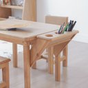 Ver imagem 3 de Mesa Infantil Alecrim em Madeira Amêndoa