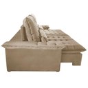 Ver imagem 5 de Sofá Victory Linho 02 Módulos de 80cm B25cm Meu Sofá Online A226 Linho Bege