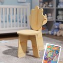 Ver imagem 4 de Cadeira Infantil Petit Pinus Kit Livro Educativo - Borboletinha Petit | Eita Casa Perfeita - Dinossa