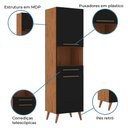 Ver imagem 3 de Paneleiro Duplo para Micro-ondas Favorita Natura / Preto