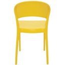 Ver imagem 4 de Cadeira Plástica sem Braços Tramontina Sissi Amarelo Encosto
