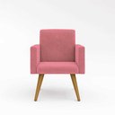 Ver imagem 3 de Kit Namoradeira + 2 Poltronas Decorativas Recepção Balaqui Cor:rosa
