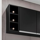 Ver imagem 3 de Nicho Aereo Adega Bp 20 Cm Aurora Preto Eratto Moveis