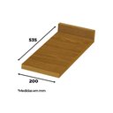 Ver imagem 2 de Módulo Cozinha Henn Americana Tampo P/ Balcão Essência 20cm Nature-henn