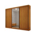 Ver imagem 1 de Guarda Roupa Casal c/ Espelho 3 Portas Prime - Arbo Design