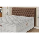 Ver imagem 1 de Cabeceira Casal Imperatriz Para Cama Box 195cm Helanca Marrom 0074 Simbal