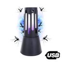 Ver imagem 5 de Abajour Armadilha Mata Mosquito Pernilongo Inseto Mosca Led Usb:preto