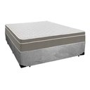 Ver imagem 3 de Cama Box Casal Suede + Colchão Sereneprime Molas Ensacadas 138x188x65 Cinza