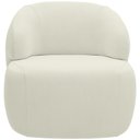 Ver imagem 3 de Kit 02 Poltronas Decorativa Fixa Orgânica para Sala Living Barolo L06 Veludo Bege - Lyam Decor