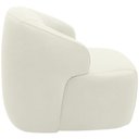 Ver imagem 7 de Kit 02 Poltronas Decorativa Fixa Orgânica para Sala Living Barolo L06 Veludo Bege - Lyam Decor