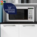 Ver imagem 7 de Armário de Cozinha de Aço com Vidro 3 Peças Topázio Branco