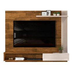 Painel para TV até 70 Polegadas Rippi - DJ Móveis. - Demolição e Off White - 2