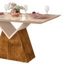 Ver imagem 2 de Mesa de Jantar 4 Lugares Argo 120x90cm | Dj Móveis - Demolição e Off White