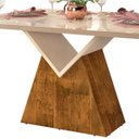 Ver imagem 3 de Mesa de Jantar 4 Lugares Argo 120x90cm | Dj Móveis - Demolição e Off White