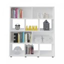 Ver imagem 7 de Estante de Livros 91CMX109CM 10 Nichos Book Branco