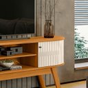 Ver imagem 3 de Bancada Valência Tvs até 75” Cinamomo Off White 511139 Madetec
