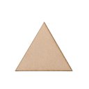 Ver imagem 1 de Kit - 100 Unidades Triângulo MDF 3mm Cru 4 cm