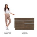Ver imagem 6 de Balcão Gabinete de Pia Armário de Cozinha 1 Porta e 2 Gavetas Glamy Madesa