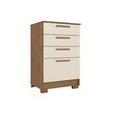 Ver imagem 1 de Cômoda Aruba 4 Gavetas Jatoba/Areia S. Andirá