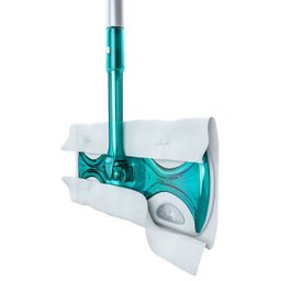 Mop Easy Floor Tira Pó, Cabelo Limpeza Eletrostática 5 Panos Flash Limp - 7 Mop Easy Floor Tira Pó, Cabelo Limpeza Eletrostática 5 Panos Flash Limp - 7