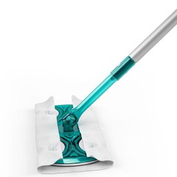 Mop Easy Floor Tira Pó, Cabelo Limpeza Eletrostática 5 Panos Flash Limp - 6