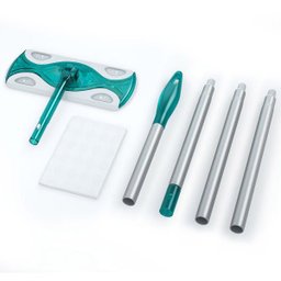 Mop Easy Floor Tira Pó, Cabelo Limpeza Eletrostática 5 Panos Flash Limp - 8 Mop Easy Floor Tira Pó, Cabelo Limpeza Eletrostática 5 Panos Flash Limp - 8