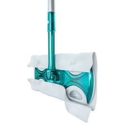Mop Easy Floor Tira Pó, Cabelo Limpeza Eletrostática 5 Panos Flash Limp - 7