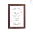 Ver imagem 1 de Quadro Decorativo - Te Amo Infinito Vai e Volta Aquarela:tabaco