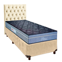 Ver imagem 1 de Kit Cabeceira + Cama Box + Colchão Solteiro Molas Ensacadas Petrus Paropas