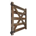 Ver imagem 2 de Porteira de Madeira Modelo Reta 004