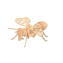 Ver imagem 1 de Quebra Cabeça 3D Abelha Européia 33 Peças em MDF - Dinobrinque