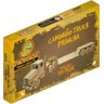 Quebra Cabeça 3D Caminhão Prancha 109 Peças em MDF - Dinobrinque - 1