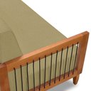 Ver imagem 7 de Sofá Varanda Samoa Madeira Maciça 02 Lugares com Cordas Náutica Linho Dourado - Desk Design