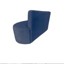 Ver imagem 6 de Namoradeira Sofá 2 Lugares Yara Orgânica Suede Azul Marinho