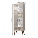 Ver imagem 4 de Cristaleira 1 Portas Safira Plus Mavaular