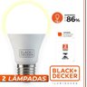Kit 02 PC Lâmpada Led BLACK+DECKER 15W Branca 100-240v BLACK+DECKER - 3