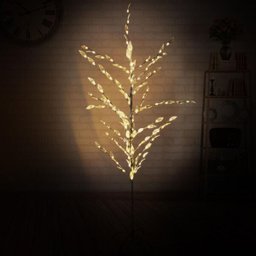 Arvore de LED Luminária Flor de Luz Decoração Branco Quente 110V - 1