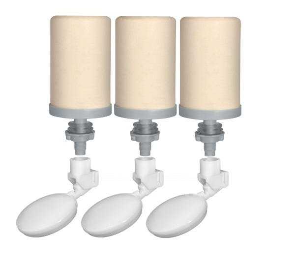 Kit Manutenção Filtros De Barro 3 Velas 3 Boias 1 Torneira - 1