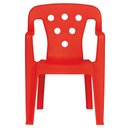 Ver imagem 2 de Poltroninha Plástica Kids Vermelha