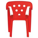 Ver imagem 4 de Poltroninha Plástica Kids Vermelha