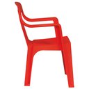 Ver imagem 3 de Poltroninha Plástica Kids Vermelha