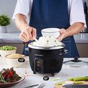 Ver imagem 5 de Elite Gourmet Erc006ss Panela de Arroz Elétrica 6-cup Inox Preto