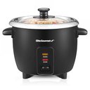 Ver imagem 1 de Elite Gourmet Erc006ss Panela de Arroz Elétrica 6-cup Inox Preto