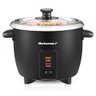Elite Gourmet Erc006ss Panela de Arroz Elétrica 6-cup Inox Preto - 1