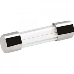 Fusível Vidro Latão 20AG Pequeno 1A FUSIBRAS - CX / 50 - 1