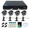 Kit Cftv analógico 4 Câmeras + Dvr 4C com HD 500gb - 1