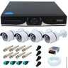 Kit 4 Câmeras de Segurança Jortan AHD + DVR Ípega 4 Canais Multi HD - 1