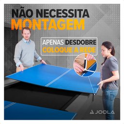 Mesa de Tênis de Mesa Joola Tetra Conversion Top - 5