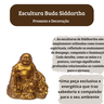 Escultura Buda Siddartha 12 Cm Resina Presente e Decoração - 5